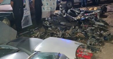 Se desbarataron desarmaderos en Moreno: 6 aprehendidos y gran cantidad de piezas secuestradas