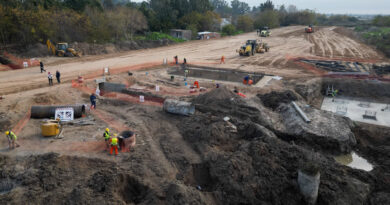Nueva bajada de la autopista en City Bell: sigue la obra que beneficiará a más de 36 mil usuarios