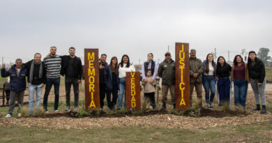 Se inauguró el Paseo por la Memoria en el barrio Manantiales