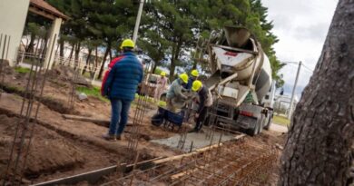 Comenzó en Monte Hermoso una obra clave que duplicará la capacidad del Hogar de Abuelos