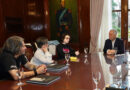 Alak recibió a Ian Moche: educación inclusiva, derechos y arte, los ejes del encuentro