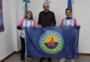 Cagliardi recibió a integrantes de Dragones Rosas que competirán en Francia