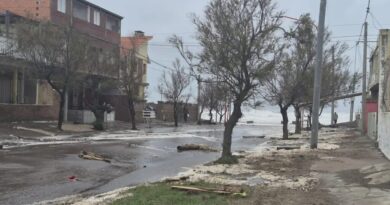 Monte Hermoso avanza con tareas de recuperación tras el nuevo temporal