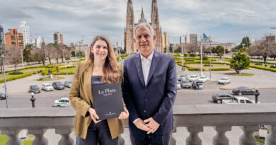 Mariel Fernández visitó La Plata con actividades institucionales y políticas