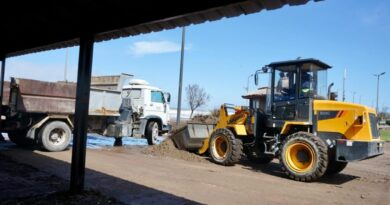 Monte Hermoso: tras la segunda ciclogénesis el municipio ya avanza en tareas de limpieza