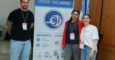 Técnicos del Centro de Imágenes del Hospital Modular se capacitaron en Bahía Blanca