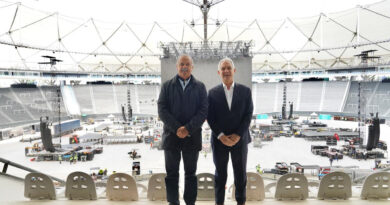 Alak recorrió las obras de remodelación del Estadio Único Diego Armando Maradona